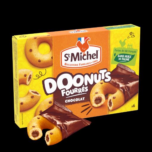 Picture of ST MICHEL DOONUTS FOURRE CHOCO 180G