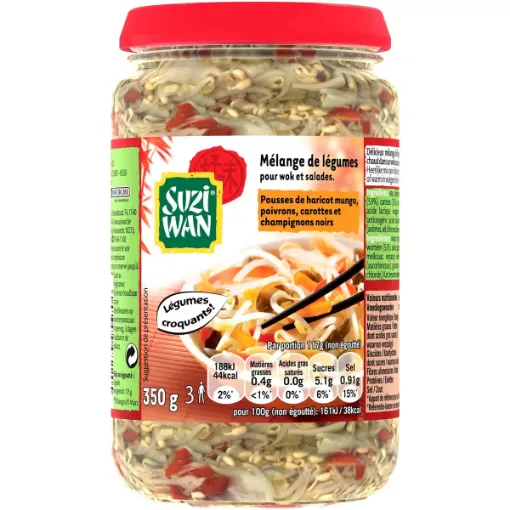 Picture of SUZI WAN MELANGE LEG WOK SALADE 350G