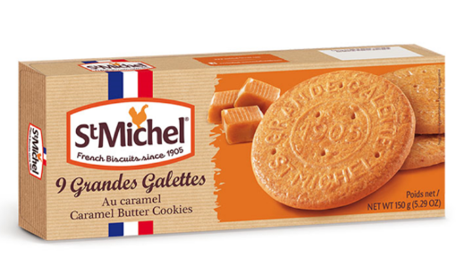 Picture of ST MICHEL GRANDES GALETTE CARAMEL 150G