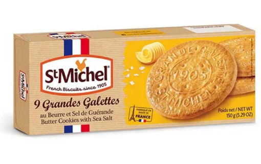 Picture of ST MICHEL GRANDES GALETTES SEL 150G