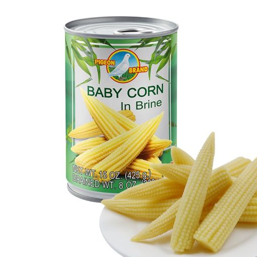 Picture of TREBON BABY CORN BRINE CAN 425G