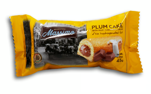 Picture of MAESTRO MASSIMO PLUM CAKE CHOCOLAT 45G