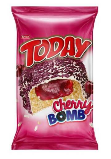 Picture of ELVAN TODAY CHERRY BOMB CAKES 55G