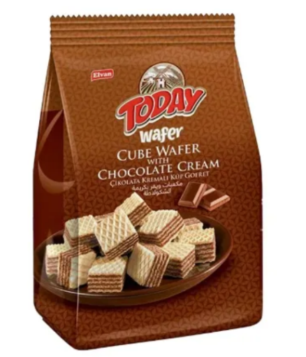 Picture of ELVAN TODAY CUBE WAFER CHOCOLATE 200G