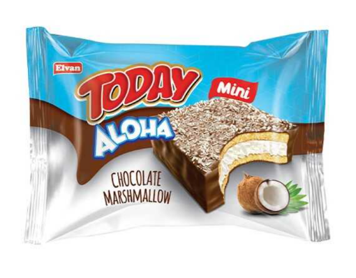 Picture of ELVAN TODAY MINI ALOHA COCONUT MARSHMALLOWS 25G