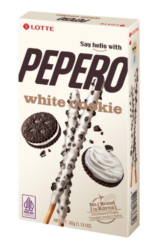 Picture of LOTTE PEPERO WHITE COOKIE 32G