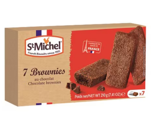 Picture of ST MICHEL BROWNIES CHOCOLATE 210G