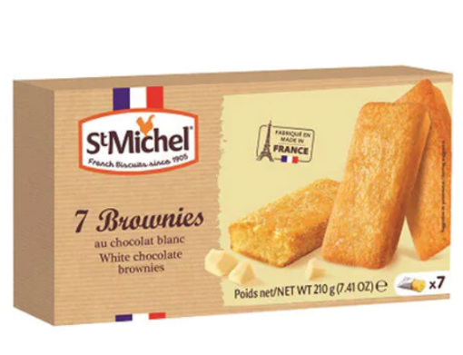 Picture of ST MICHEL BROWNIES WHITE CHOCOLATE 210G