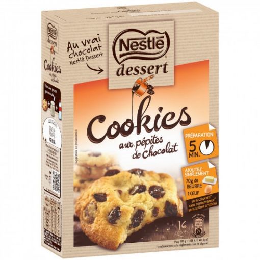 Picture of NESTLE DESSERT COOKIES CHOCOLAT 351G