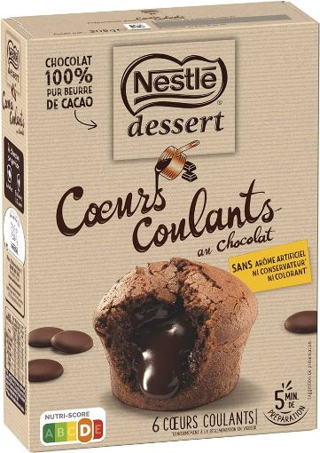 Picture of NESTLE DESSERT COEUR COULANT 305G