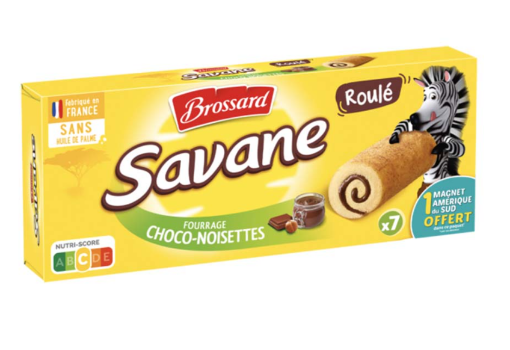 Picture of BROSSARD SAVANE POCKET X7 ROUL CHOC NOI 175G