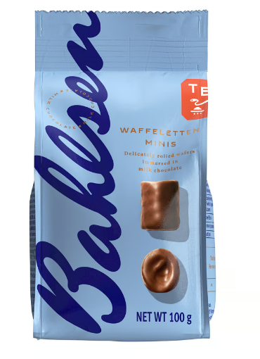 Picture of BAHLSEN WAFFLE MINI CHOCOLAT  100GMS