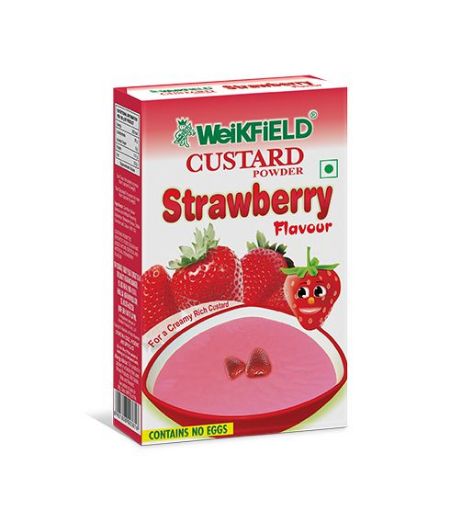 Picture of WEIKFIELD CUSTARD POWDER STRAWBERRY 300G