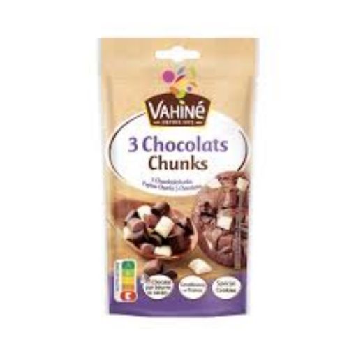 Picture of VAHINE PEPITE CHUNK 3 CHOCO 100G