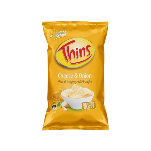 Picture of THINS CHEESE ONION 45G