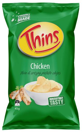 Picture of THINS CHICKEN 45G