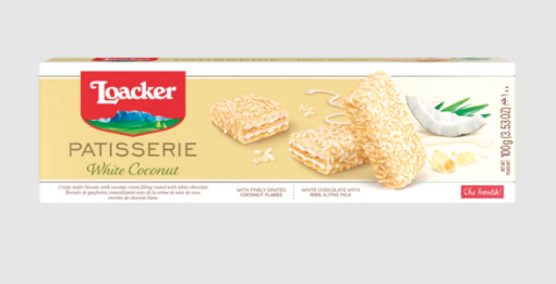 Picture of LOACKER GRAN PASTICCERIA WHITE COCONUT 100G