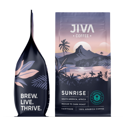 Picture of JIVA COFFEE GROUND SUNRISE 225G