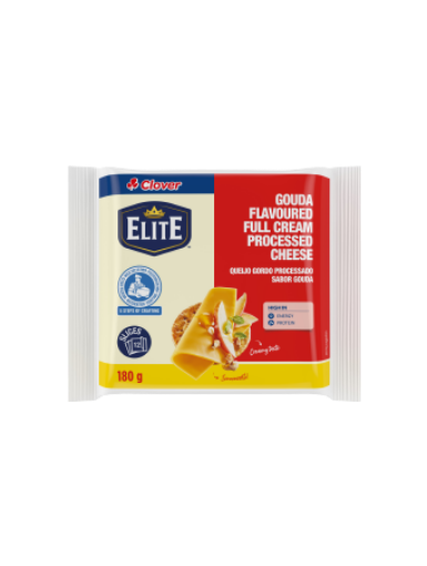 Picture of CLOVER PROCESSED GOUDA SLICES CHEESE 180G