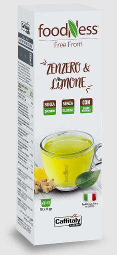 Picture of CAFFITALY CAPSULES FOODNESS ZENZERO LIMONE 80G