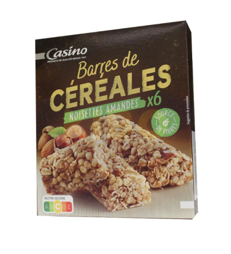 Picture of CO BARRES DE CEREALES AMANDES 6 X125G