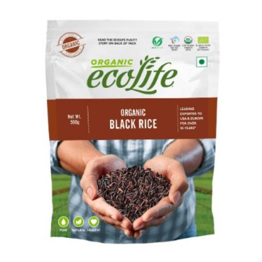 Picture of ECOLIFE ORGANIC BLACK RICE 500G