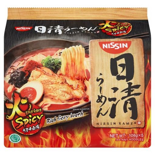 Picture of NISSIN JAPANEESE RAMEN UMA KARA SPICY 106G