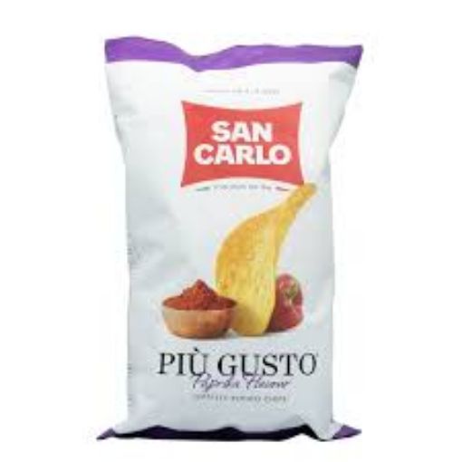 Picture of SAN CARLO POTATO CHIPS PIU GUSTO PAPRIKA 50G