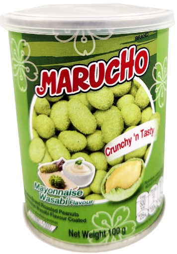 Picture of MARUCHO COATED PEANUTS WASABI 100G