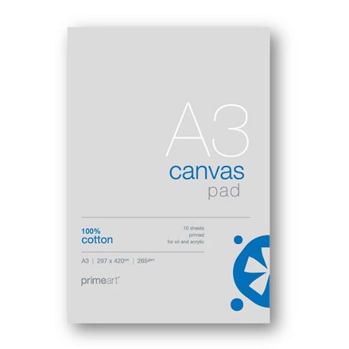 Picture of ARTIST CANVAS PAD A3 10 SHEET