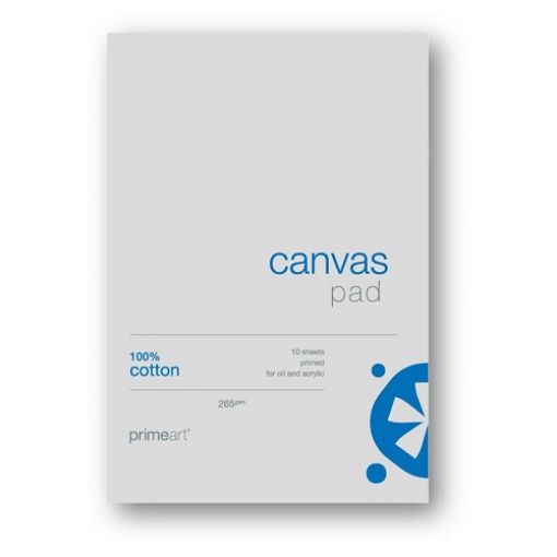 Picture of ARTIST CANVAS PAD A4 10 SHEET