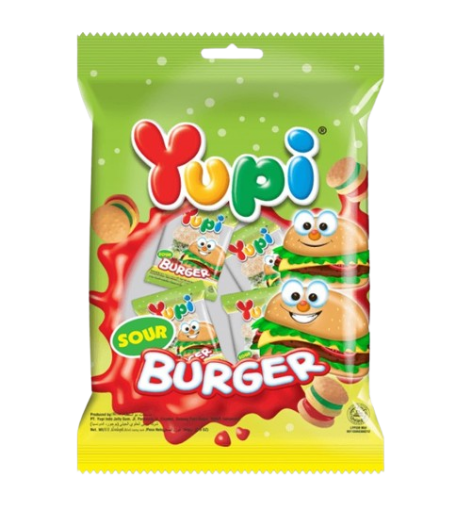 Picture of YUPI SOUR BURGER 84G