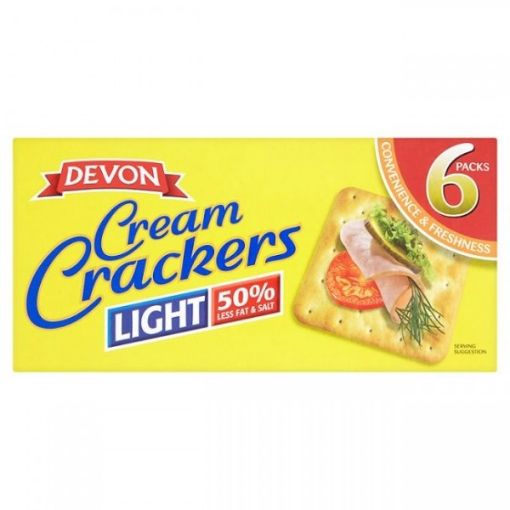 Picture of DEVON LIGHT CREAM CRACKERS 175G