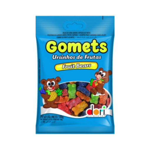 Picture of DORI GOMETS FRUIT BEARS 100G