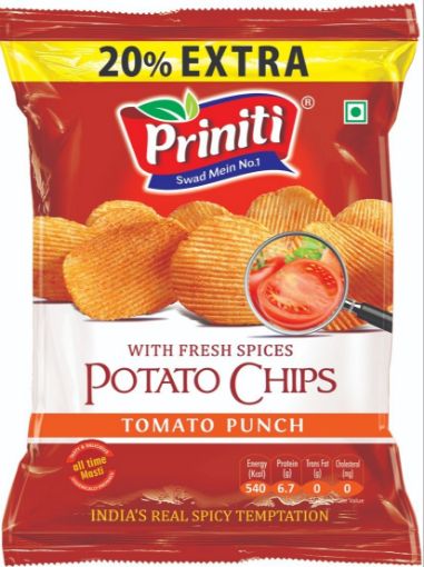 Picture of PRINIT POTATO CHIPS TOMATO PUNCH 20G