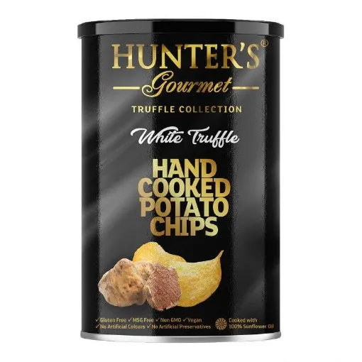 Picture of HUNTER CHIPS WHITE TRUFFLE HAND 150G