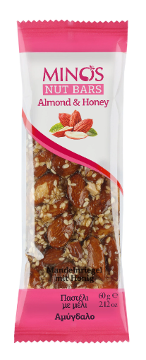 Picture of MINOS ALMOND HONEY BAR 60G