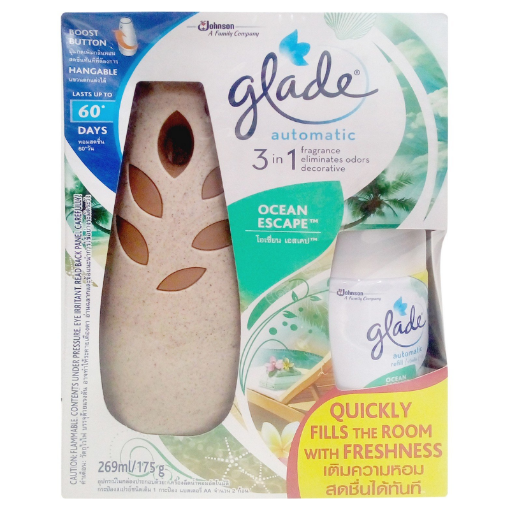 Picture of GLADE AUTOMATIC SPRAY 3 IN1 OCEAN ESCAPE PRIMARY