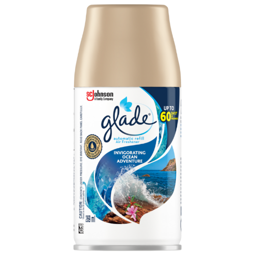 Picture of GLADE AUTOMATIC SPRAY REFILL INVIGORATING OCEAN ADVENTURE 269ML