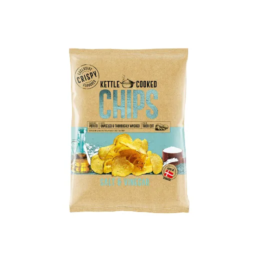 Picture of KETTLE COOKED POTATO CHIPS SALT VINAIGER 150G