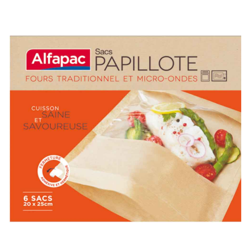 Picture of ALFAPAC SACS PAPILLOTE X6