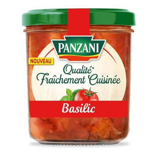 Picture of PANZANI SAUCE LES RECETTE MAISON BASILIC ET POINTE DAIL 320G