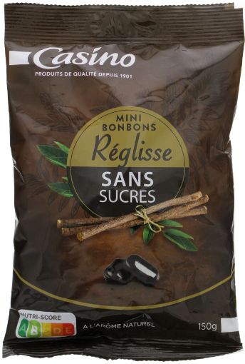 Picture of CO MINI BONBONS REGLISSE SANS SUCRES 150G