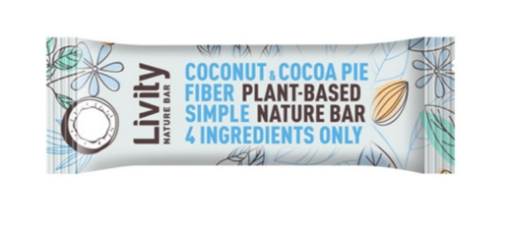 Picture of LIVITY NAT BAR COCONUT COCOA PIE 30G