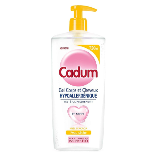 Picture of CADUM GEL DOUCHE 2EN1 HYPOALLERGENIQUE MIEL 750ML