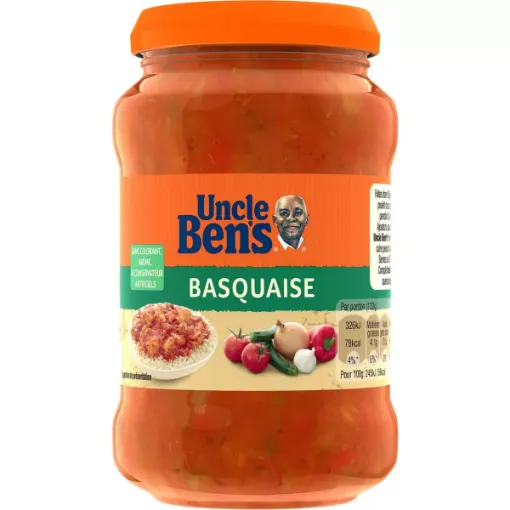 Picture of UNCLE BENS SAUCE BASQUAISE 395G