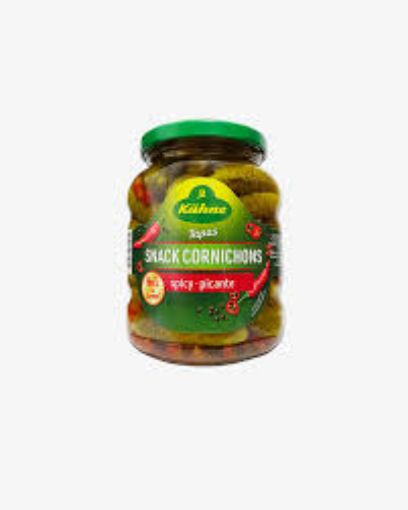 Picture of KUHNE TAPAS SNACK CORNICHONS SPICY 370ML