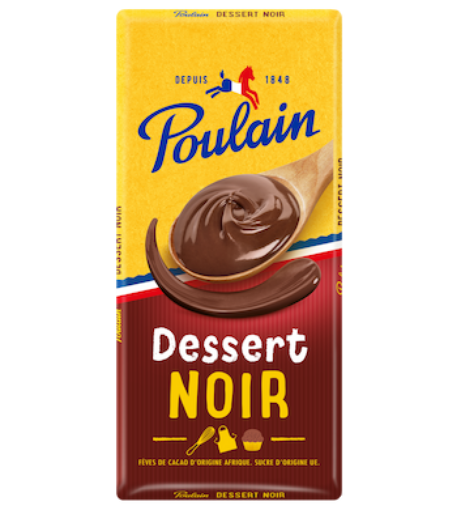 Picture of POULAIN NOIR DESSERT 180G