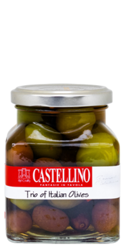 Picture of CASTELLINO TRIO OF ITALIAN OLIVES 280G