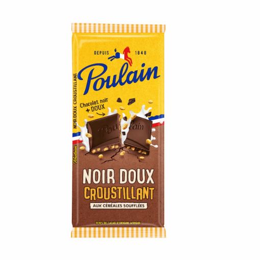 Picture of POULAIN NOIR DOUX CROUSTILLANT 95G